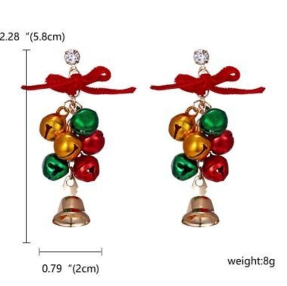 Jingle Bell Earrings 🎄 - Picture 2 of 5
